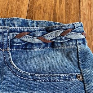 Free People denim cutoff shorts